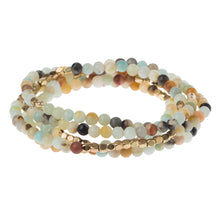 Load image into Gallery viewer, Bracelet Stone Wrap Amazonite