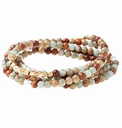 Load image into Gallery viewer, Bracelet Stone Wrap Peace