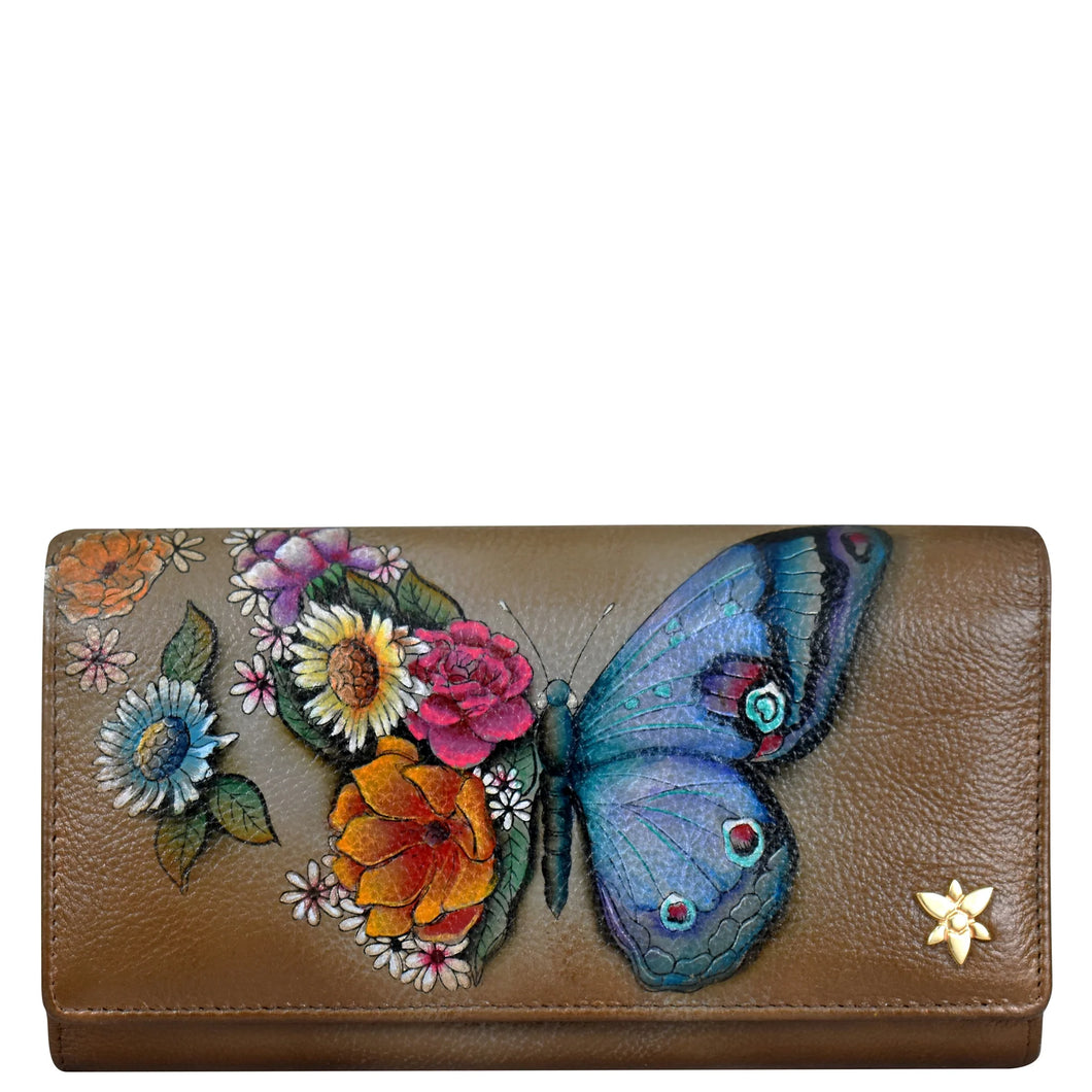 Wallet Triple Fold Butterfly