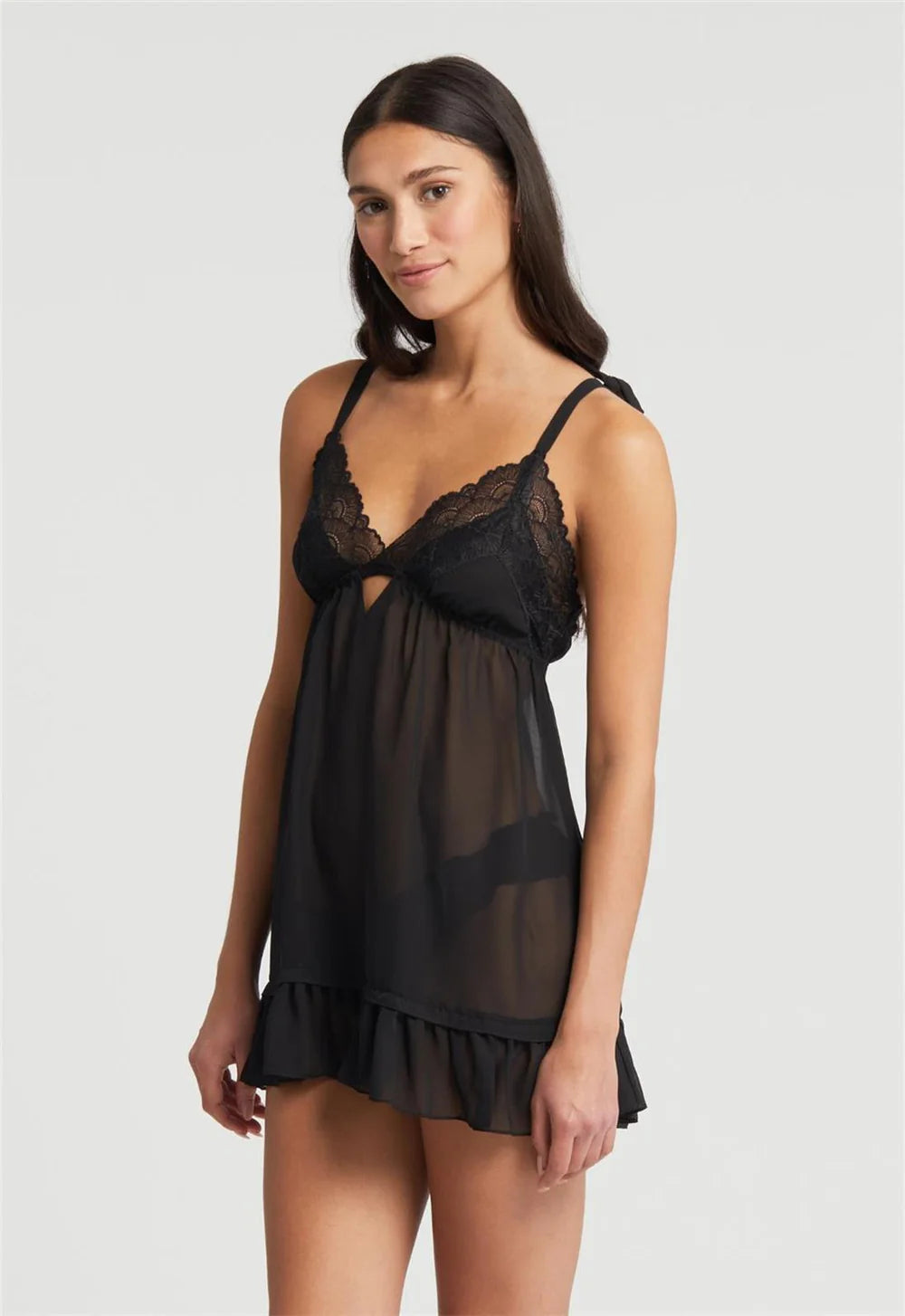 Black Dahlia Babydoll & Panty