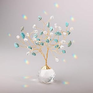 Suncatcher Tree of Life Aqua Terra