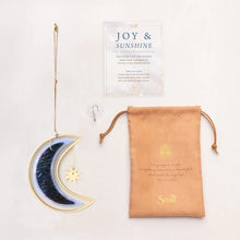 Load image into Gallery viewer, Stained Glass Moon Star
