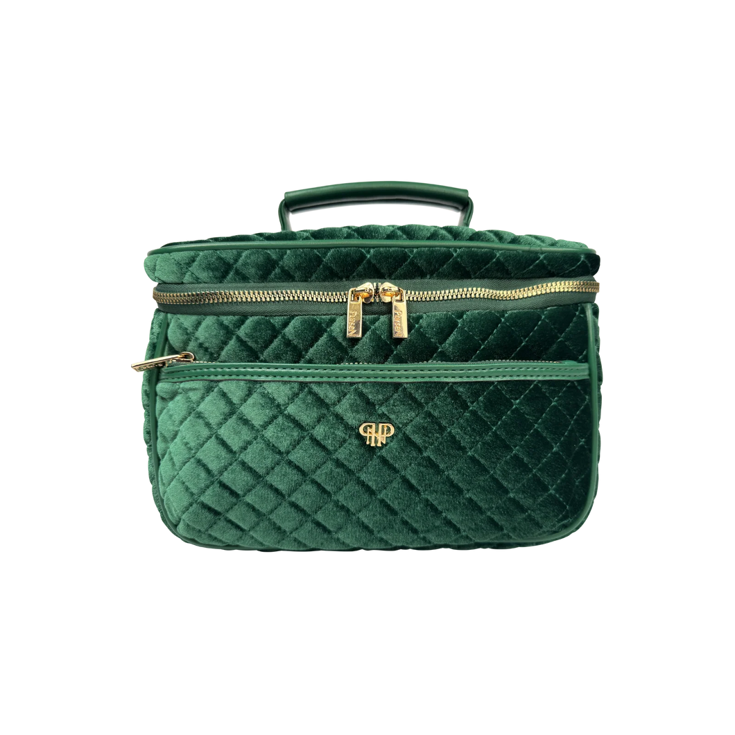 Train Case Emerald Velvet