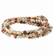 Load image into Gallery viewer, Bracelet Stone Wrap Peace
