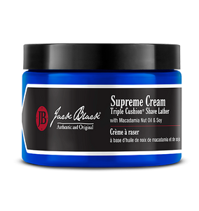 Supreme Cream Triple Cushion® Shave Lather with Macadamia Nut Oil & Soy (9.5 oz)