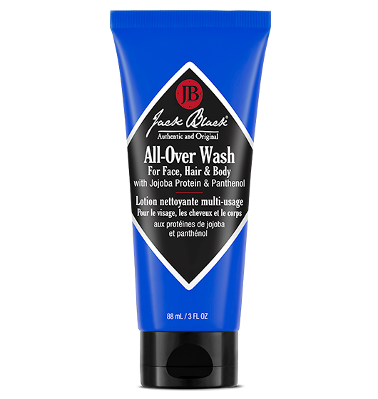 All-Over Wash for Face, Hair & Body with Jojoba Protein & Panthenol 3 oz