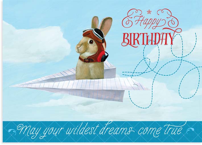 23RD DAY  Air Bunny Card