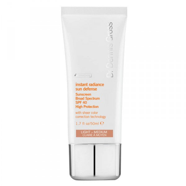 Instant Radiance Sun Defense Sunscreen Broad Spectrum SPF 40 Light Medium