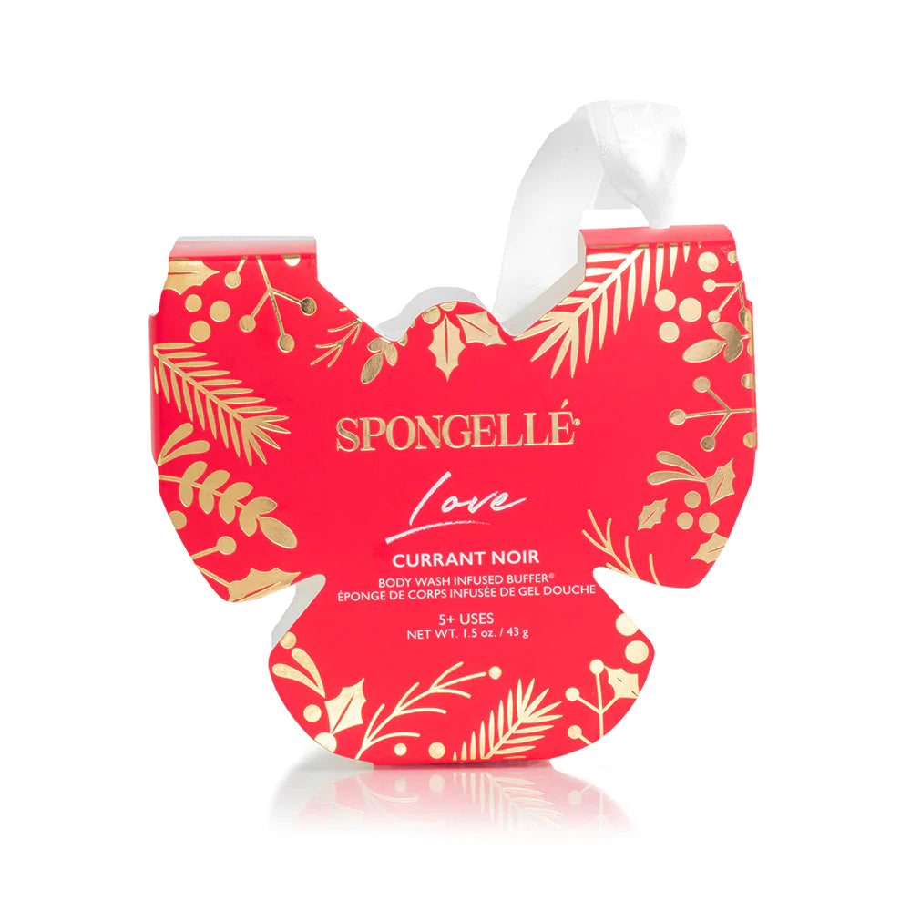 Spongelle Love Butterfly Holiday Ornament