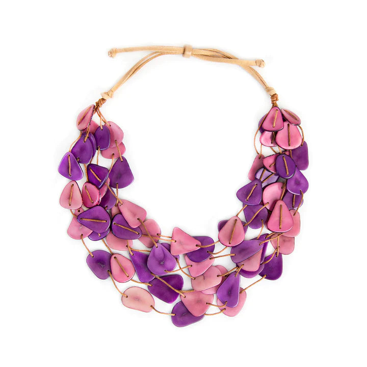 Necklace Brittany Violet Purple