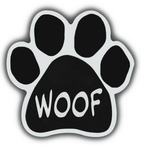 Quotable Car Magnet- Woof