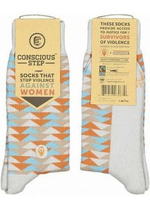 Socks That Stop Violence Against Women