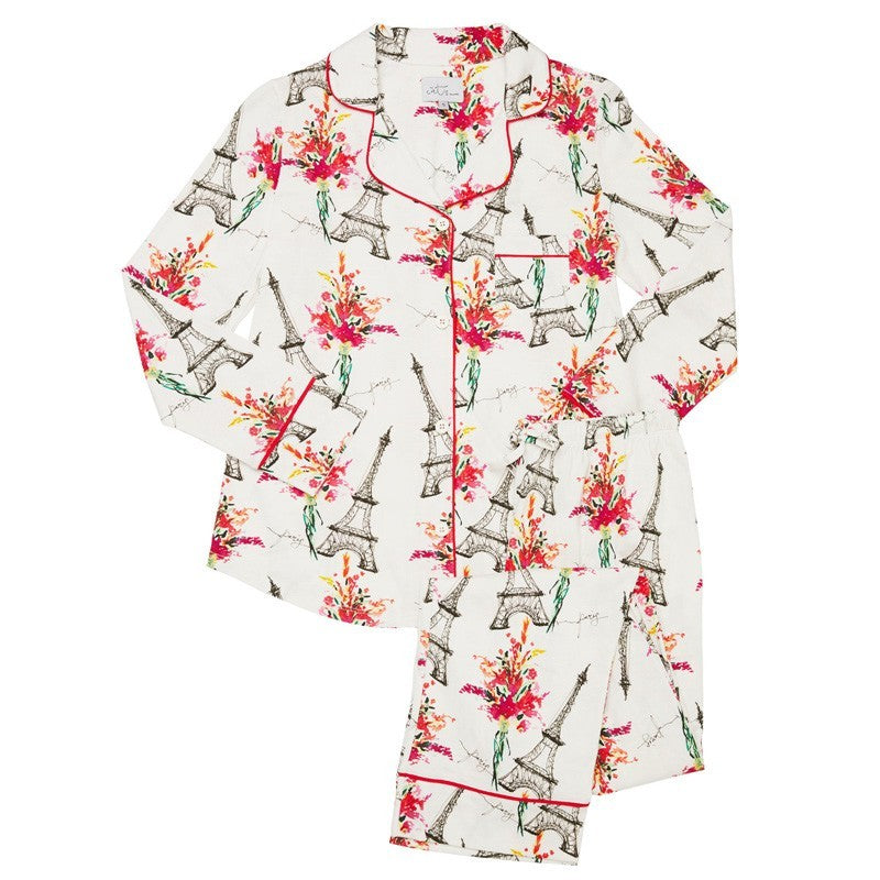 La Fleur Eiffel Pima Knit PJ