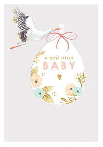 Calypso Cards - Stork Baby