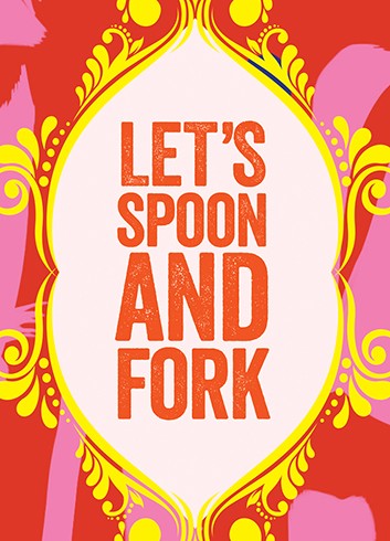 Calypso Cards - Spoon and Fork