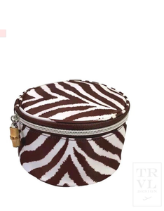 Round Jewel Hide Stripe Coco